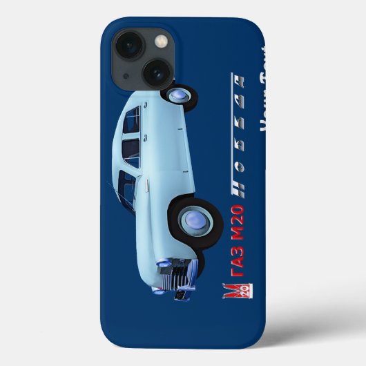 GAZ ロシアの M20セダン Case-Mate iPhoneケース (裏面)
