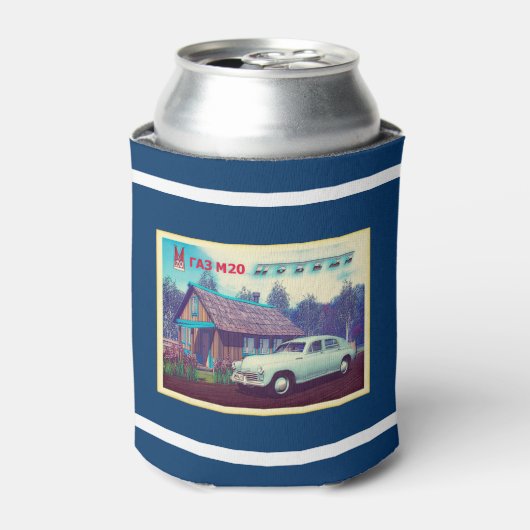 GAZ ロシアの M-20カー&ダチャ 缶クーラー (缶正面)