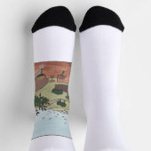 GAZA Peace socks ソックス (上部)