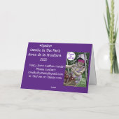 Gazebo in the Park Greeting Card カード (裏面)