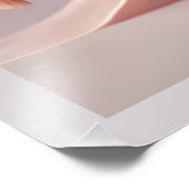 Gazelle and Butterflies Fantasy Art フォトプリント (角)