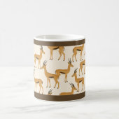 "GAZELLE PRINT" - 11 OZ. COFFEE MUG コーヒーマグカップ (中央)