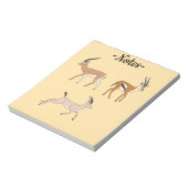 Gazelles ノートパッド (回転)