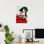 GAZETTA DELL EMILIA Bologna by Marcelo Dudovich ポスター (ホームオフィス)