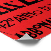 GAZETTA DELL EMILIA Bologna by Marcelo Dudovich ポスター (角)