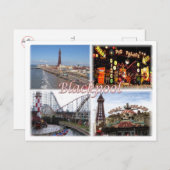 GBの統一された王国 – イギリス – Blackpool - ポストカード (正面/裏面)