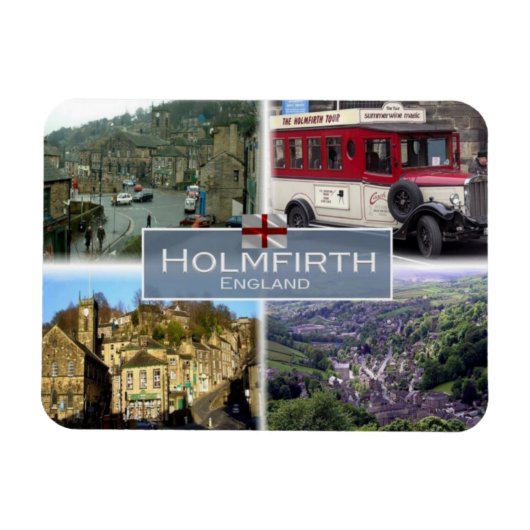 GBの統一された王国 – イングランド – ホルムフィルス –  マグネット (横)