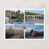GBの統一された王国 – イングランド – ヨークシャー – シェフィールド ポストカード (正面)