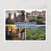 GBの統一された王国 – イングランド – ヨークシャー –  ポストカード (正面)