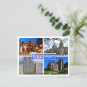 GBキ統一されたングダム – 北アイルランド – ベルファスト –  ポストカード (スタンド正面)