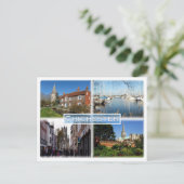 GBチェスター – ボシャム教会とブルックハウス –  ポストカード (スタンド正面)