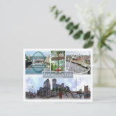 GB王国統一された – イングランド – ニューキャッスル – ポストカード (スタンド正面)