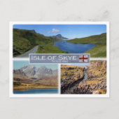 GB王国統一された – スコットランド – スカイ島 – ポストカード (正面)