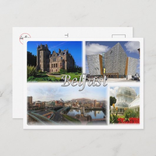 GB王国統一された – 北アイルランド – ベルファスト – ポストカード (正面/裏面)