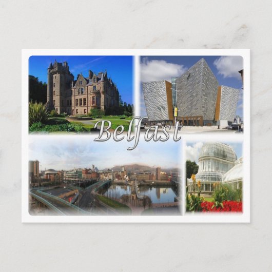 GB王国統一された – 北アイルランド – ベルファスト – ポストカード (正面)