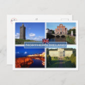 GB王国統一された – 北アイルランド –  ポストカード (正面/裏面)