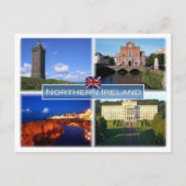 GB王国統一された – 北アイルランド – ポストカード (正面)