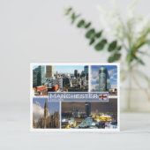 GB統一された王国 – イングランド – マンチェスター –  ポストカード (スタンド正面)