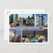 GB統一された王国 – イングランド – マンチェスター –  ポストカード (正面/裏面)