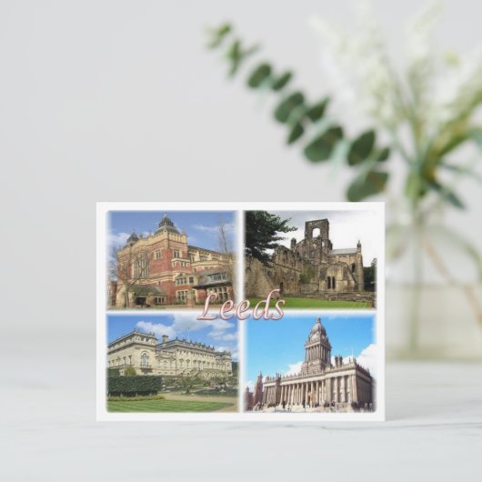 GB統一された王国 – イングランド – ヨークシャー – リーズ – ポストカード (スタンド正面)