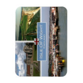 GB統一された王国 – イングランド – ワイト島 – マグネット (縦)