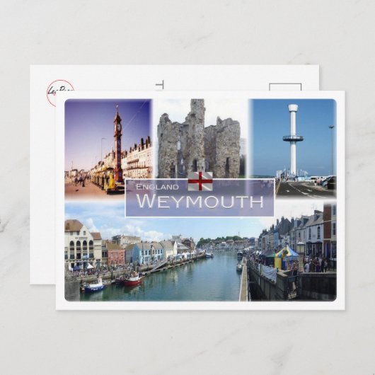 GB統一された王国 – イングランド – ワイマス –  ポストカード (正面/裏面)