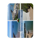 GB統一された王国 – ウェールズ – ゴワー半島 –  マグネット (縦)