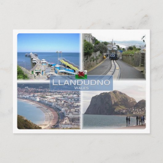 GB統一された王国 – ウェールズ – Llandudno - ポストカード (正面)
