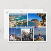 GB – ジブラルタル –  ポストカード (正面/裏面)