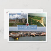 GB ユナイテッド キングダム - イングランド - アイル オブ ワイト - ポストカード (正面/裏面)