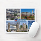GB 統一されたKingdom – イギリス – ロンドンBy Day - マウスパッド (マウス)