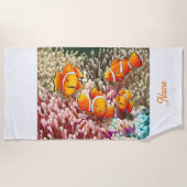 GB Beach Towel Clownfish ビーチタオル (正面)
