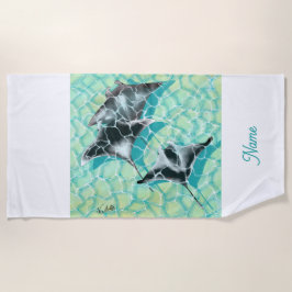 GB Beachtowel Manta Ray ビーチタオル