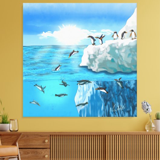 GB Print on canvas pinuine キャンバスプリント (インサイチュ (リビング))