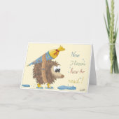 GB School enrollment card, lovingly hand-drawn boy カード (正面)