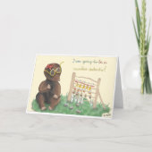 GB School enrollment card, lovingly hand-drawn gir カード (正面)