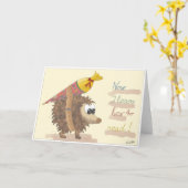 GB School enrollment card, lovingly hand-drawn gir カード (黄色い花)