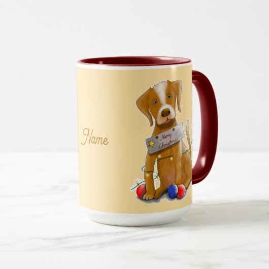 GB Thermal mug dog マグカップ (正面右)