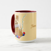 GB Thermal mug dog マグカップ (正面左)