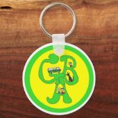 GBAロゴキーチェーン キーホルダー (正面)