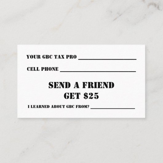 GBC名刺+友人を送信 名刺 (裏面)