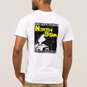 GBFによる北極星 Tシャツ (裏面)