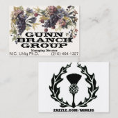 GBGの最終 名刺 (正面/裏面)