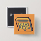 GBJam 13 スクエアバッジ 缶バッジ (正面&裏面)