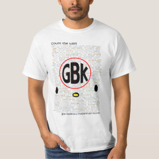 GBKの計算方法Tシャツ Tシャツ