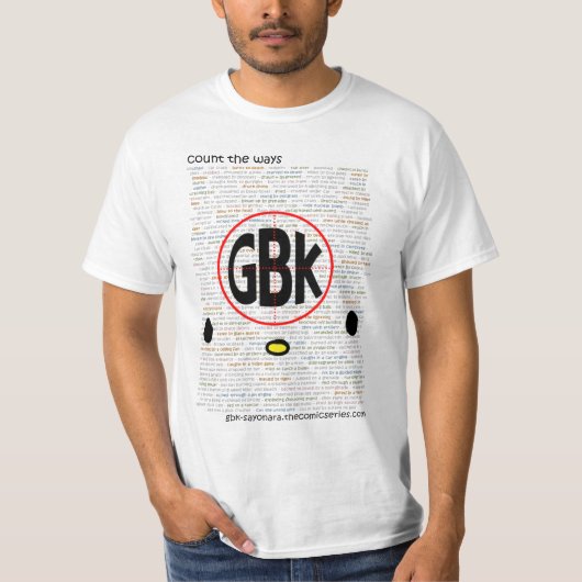 GBKの計算方法Tシャツ Tシャツ (正面)