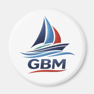 GBMチーム 標準 57mm丸型マグネット マグネット