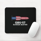 Gbu-57 Bunker Buster American Flag 4th Of July Tan マウスパッド (マウス)