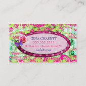 GCお洒落ヴィンテージチャームホットライム 名刺 (裏面)