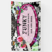 GCのお洒落なヴィンテージのチャームの旗 横断幕 (縦)